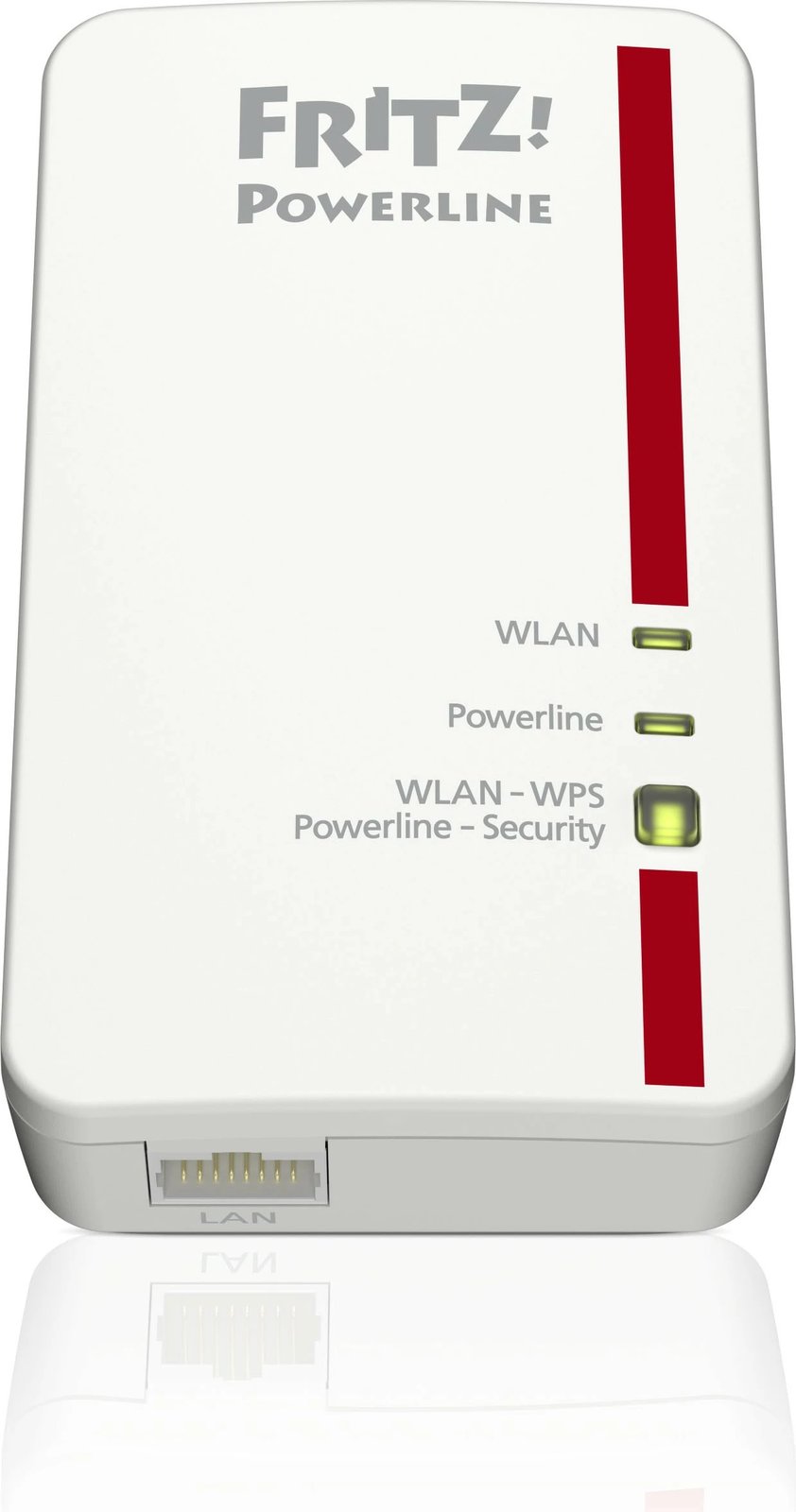 Powerline AVM FRITZ!Powerline 1240E WLAN Set, 1200 Mbit/s, Wi-Fi 4, i bardhë
