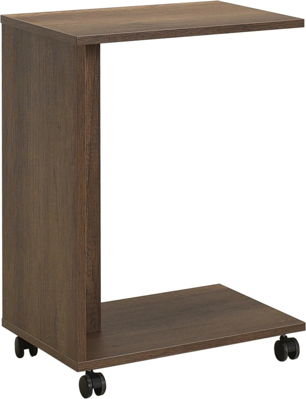 Tavolinë anësore Hanah Home, Shp-108-Oo-1, ngjyrë arre, me rrota