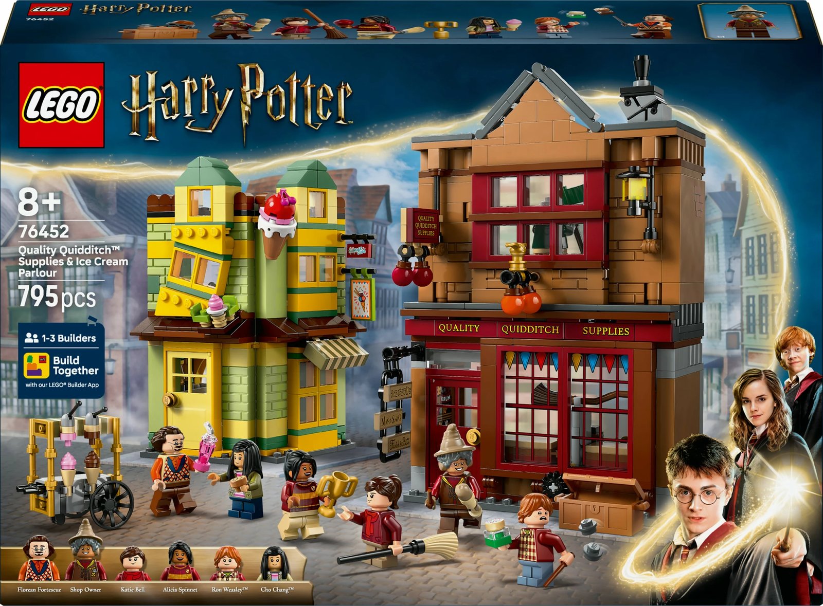 Set ndërtimi LEGO Harry Potter 76452, 795 pjesë, multikolor