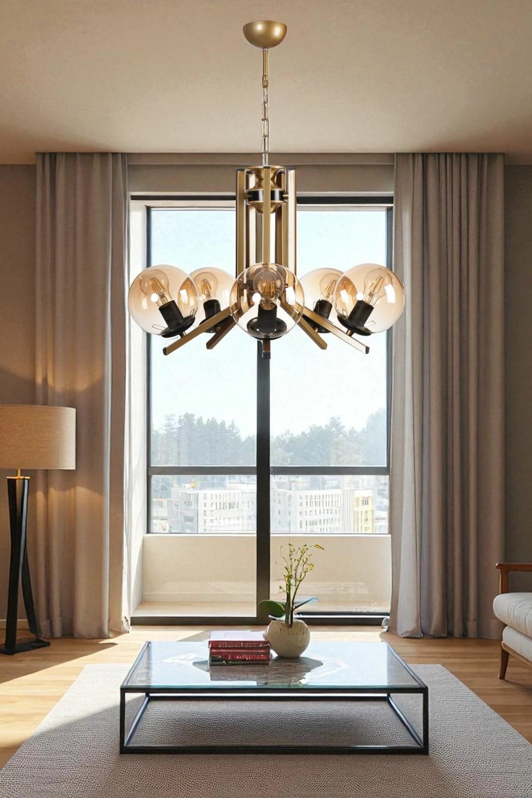 Llambë varëse Opviq, ngjyrë mjaltë dhe ari, 8989-5