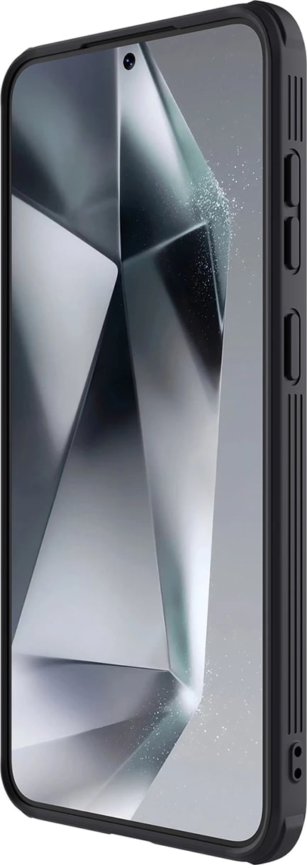 Mbështjellës Nillkin CamShield Pro për Samsung Galaxy S25, me mbulesë kamere, i zi