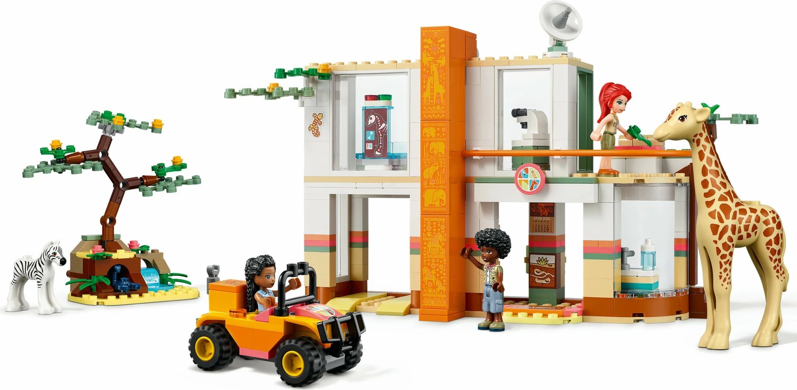Set ndërtimi LEGO Friends Mia's Wildlife Rescue, 430 pjesë, shumëngjyrësh