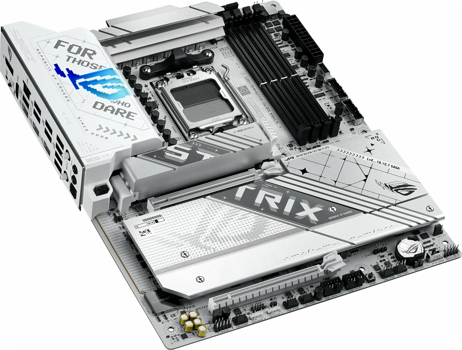 Pllakë amë ASUS ROG STRIX X870-A GAMING WIFI, AMD, Socket AM5, DDR5, 192 GB Pllakë amë ASUS ROG STRIX X870-A GAMING WIFI, AMD, Socket AM5, DDR5, 192 GB