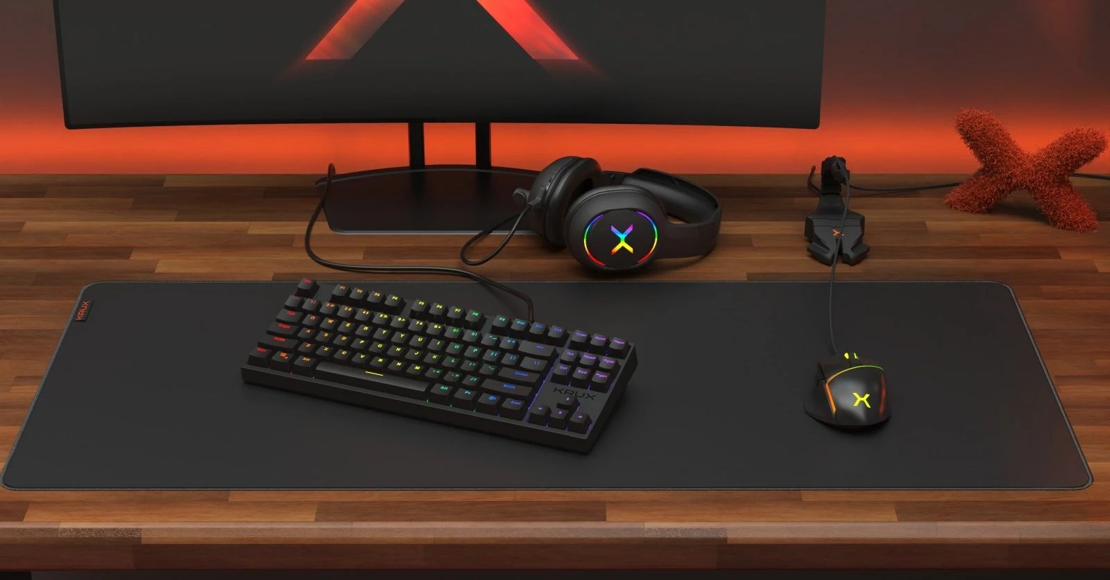Tastierë për gaming Krux Atax Pro RGB