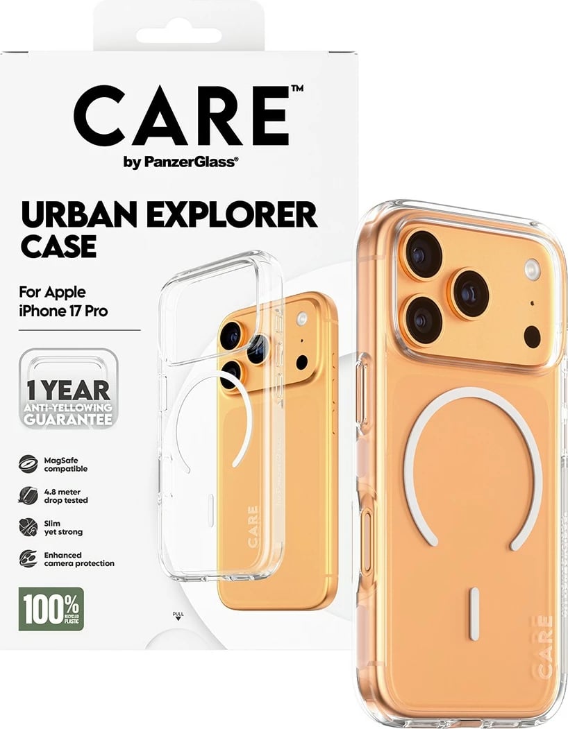 Mbështjellës PanzerGlass CARE by Flagship, transparent