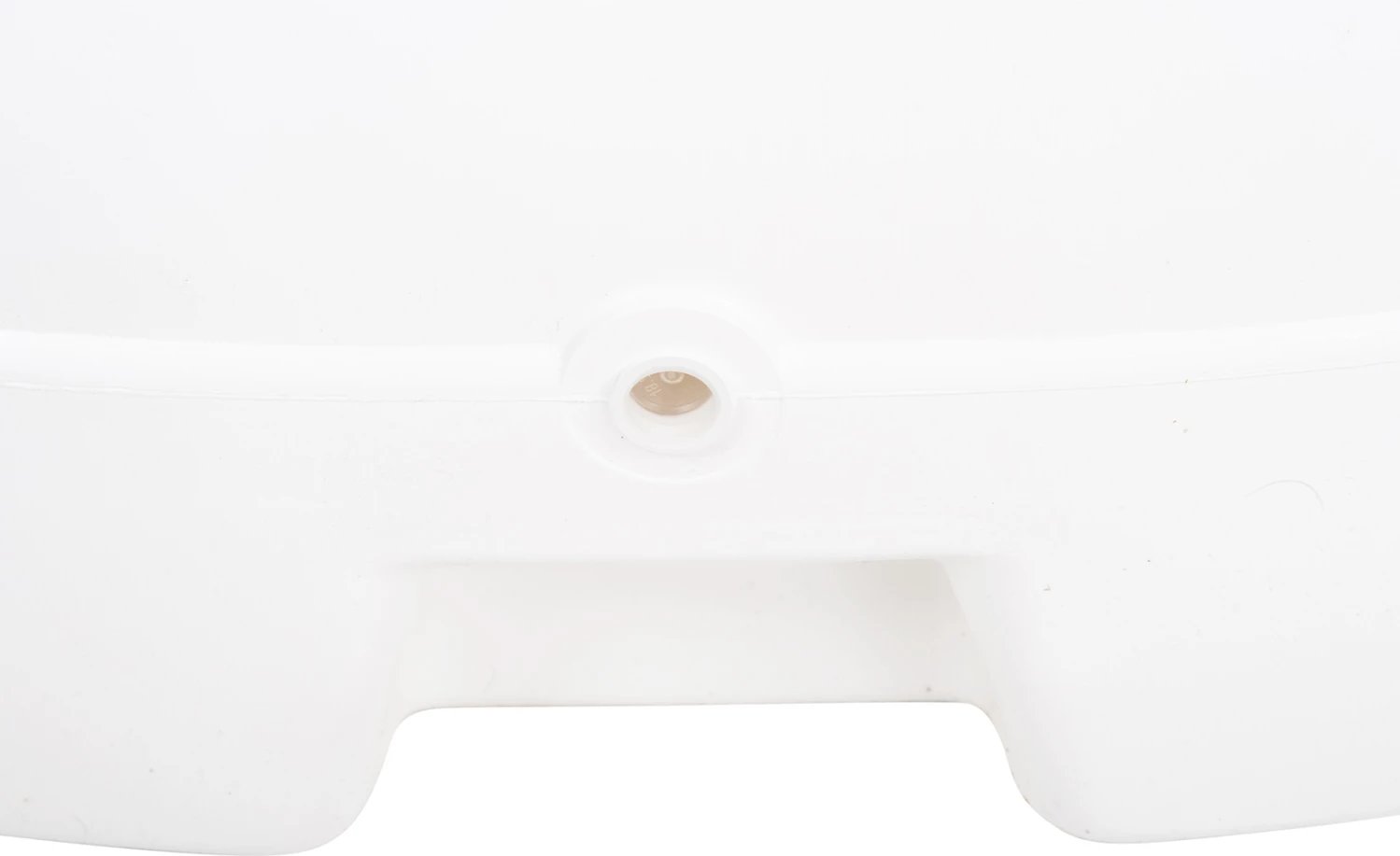 Bazë plastike për ombrellë me rrotë, SOLBAS FH6113.01, ngjyrë e bardhë, për shtyllë 33/50mm, 46,5x23,5Hcm