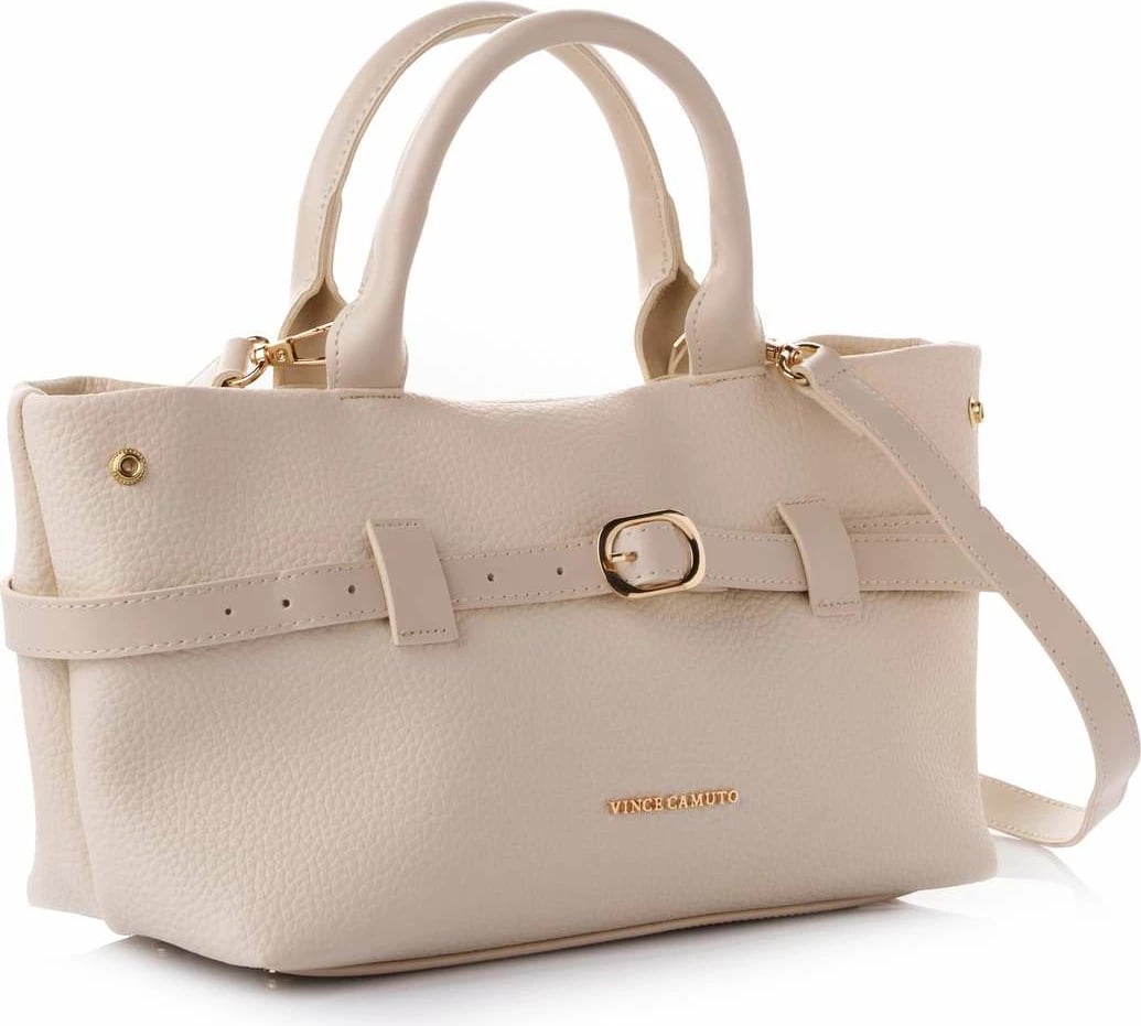 Torbë tote Vince Camuto, Vittoria Mini, krem