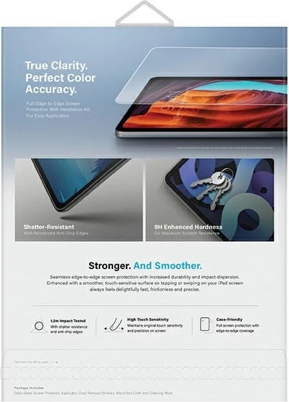 Mbrojtës ekrani xhami UNIQ Optix Clear me aplikator për iPad Air 13" (2024)