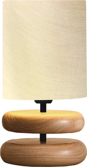 Llambë tavoline Clarion E14 bezhë-arre D15x35cm