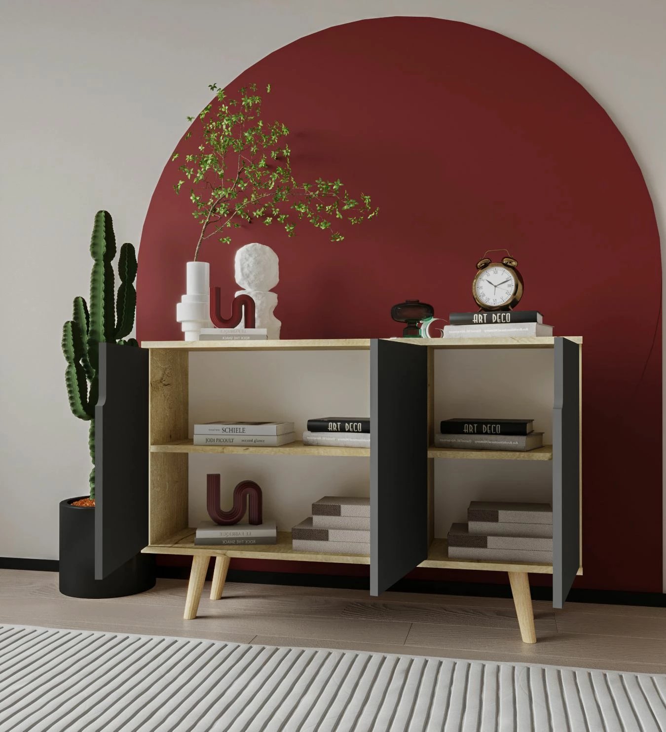 Konsol Skye Decor, Verona 120, lisi safir, antracit