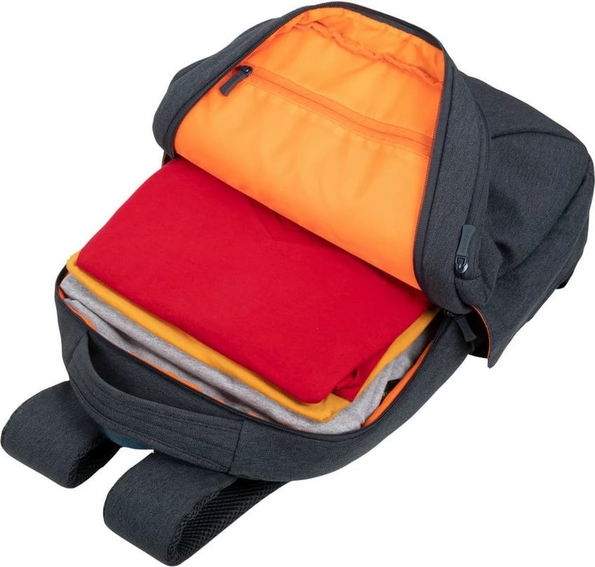 Çantë shpine RIVACASE Galapagos 7761 për laptop 15.6 inç, gri e errët Çantë shpine RIVACASE Galapagos 7761 për laptop 15.6 inç, gri e errët