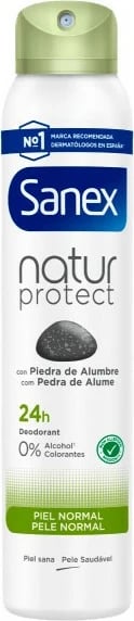 Deodorant spray uniseks Sanex Natur Protect 200ml