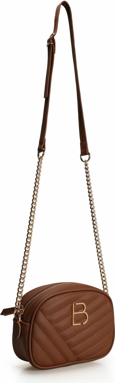 Çantë crossbody Lucky Bees, ngjyrë tan, 1298