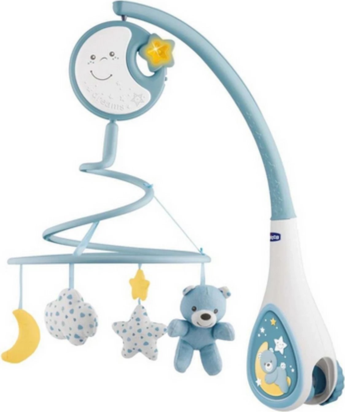 Karuzela për fëmijë Chicco Next2Dreams, blu