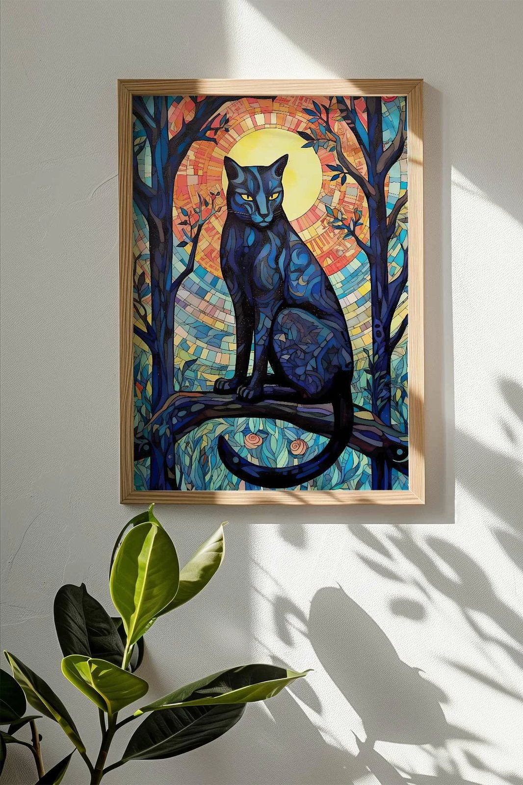 Pikturë dekorative me kornizë, Wallity, Mscartmdl21