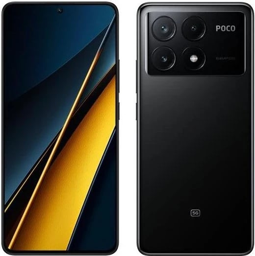 Celular POCO X6 Pro 5G nga Xiaomi, 12GB RAM + 512GB, ngjyrë e zezë