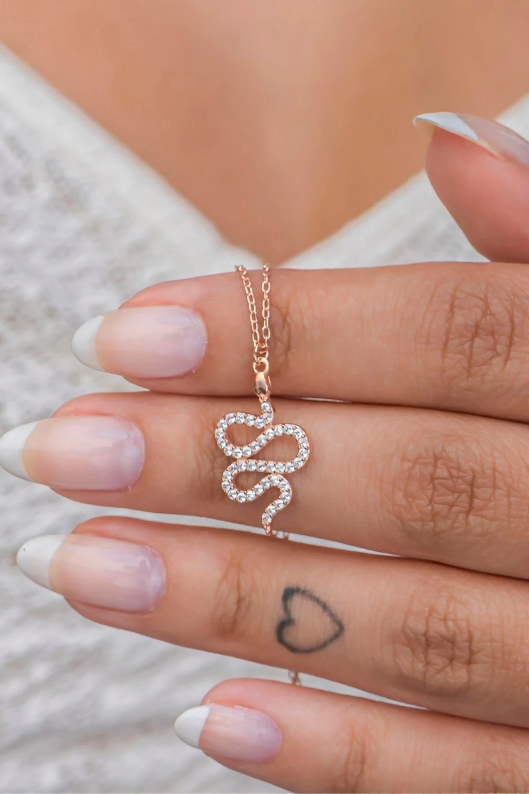 Vathë argjendi, ngjyrë rozë e bardhë, Jumeon, NRZ998656