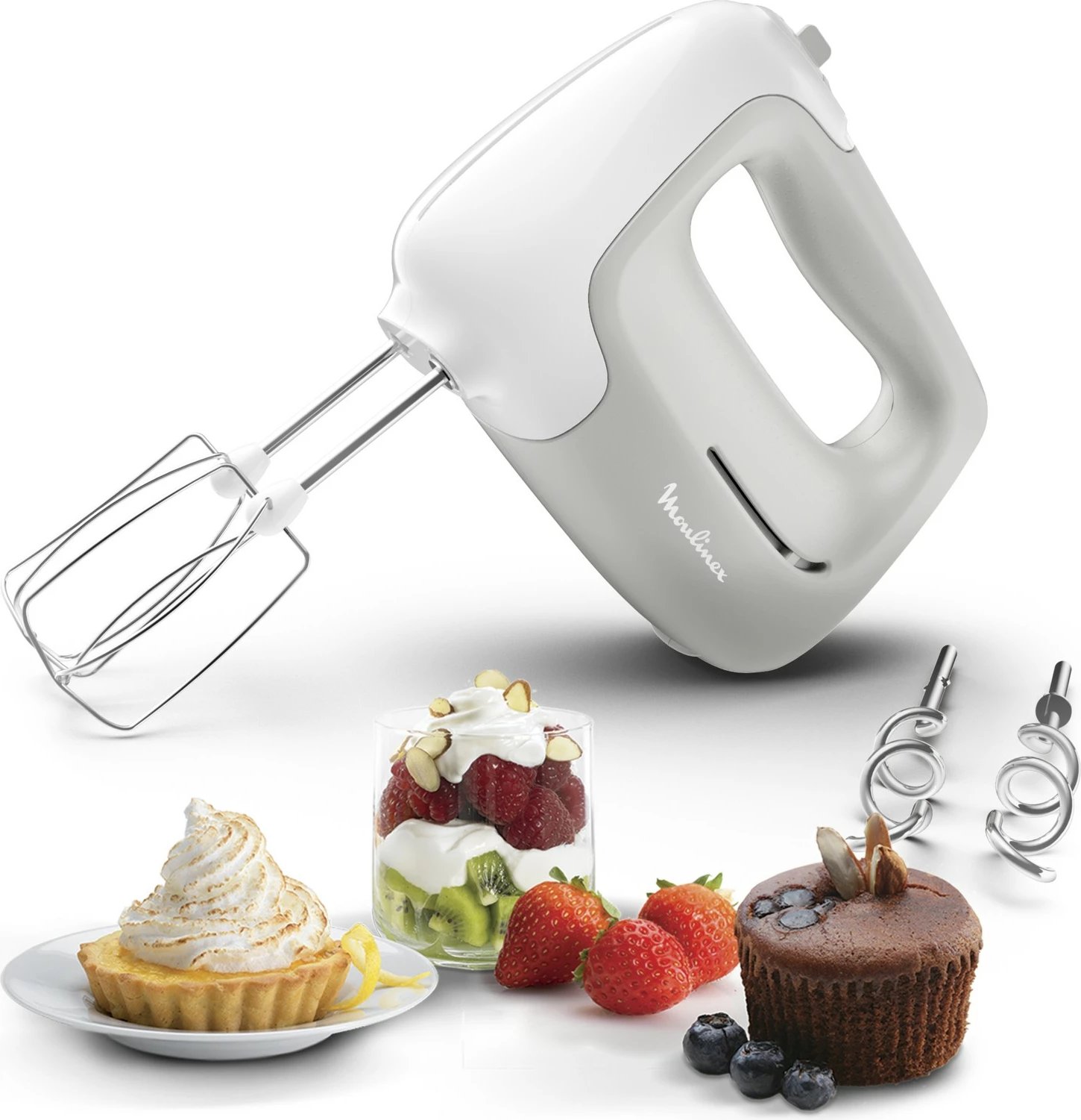 Mikser dore Tefal Prep'Mix HT450B, 450 W, i bardhë