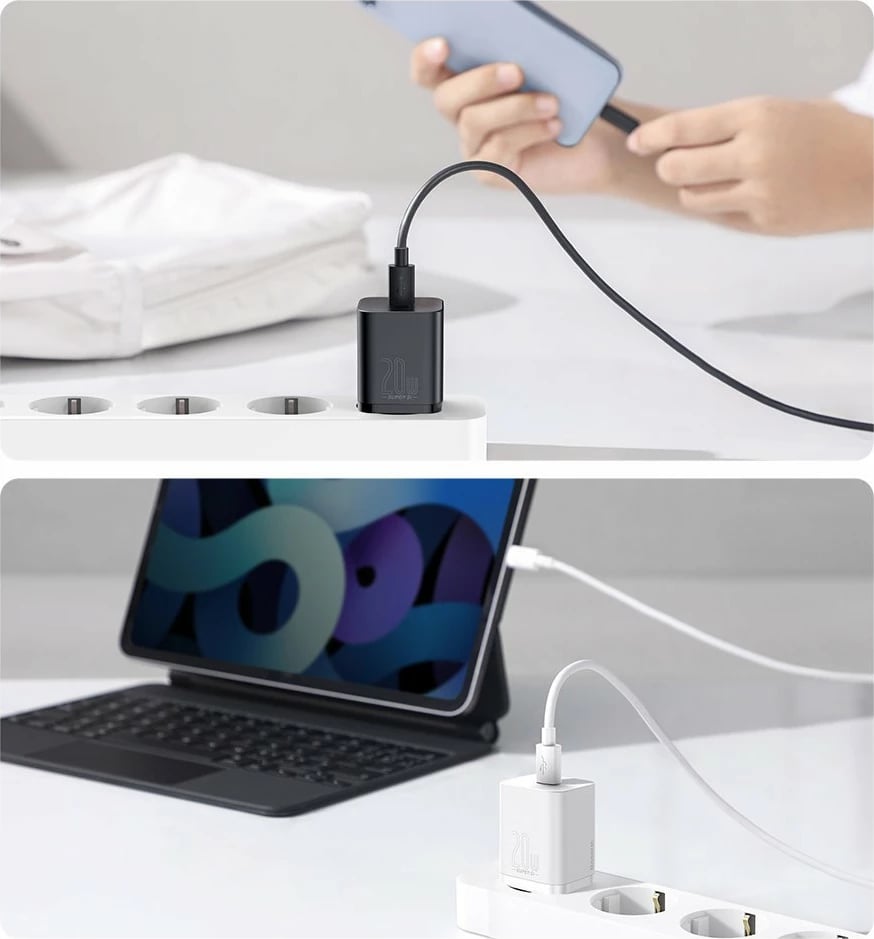 Karikues muri Baseus Super Si 1C, 20W, USB-C, Blu