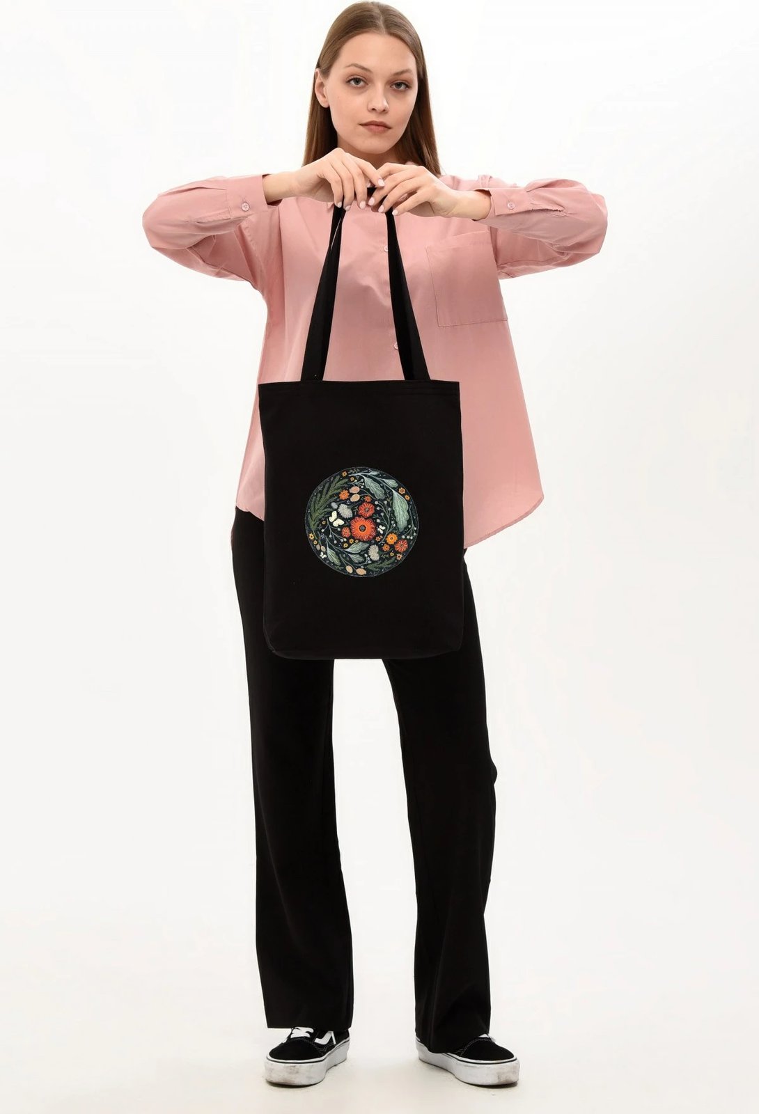 Çantë tote Zoozie Bags, e zezë, 1467
