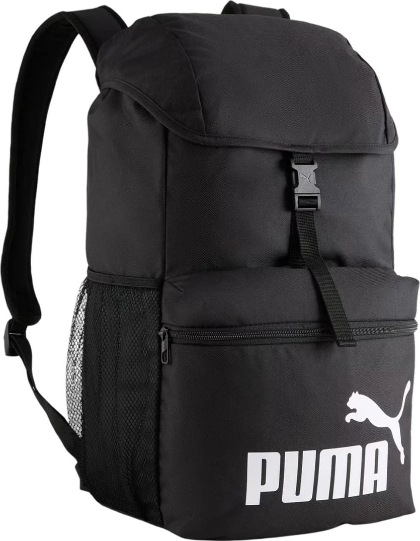 Çantë shpine Puma Phase me kapuç, e zezë