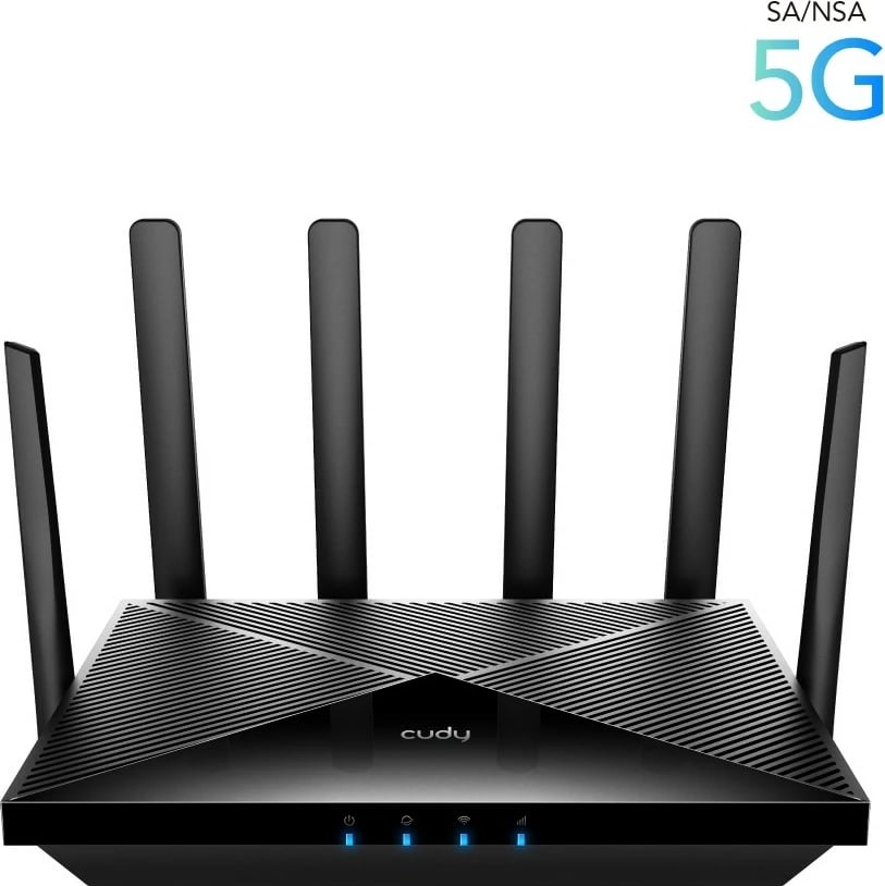 Router Cudy P5, Wi-Fi 6, 5G, Dual-band, 4 porta LAN, i zi