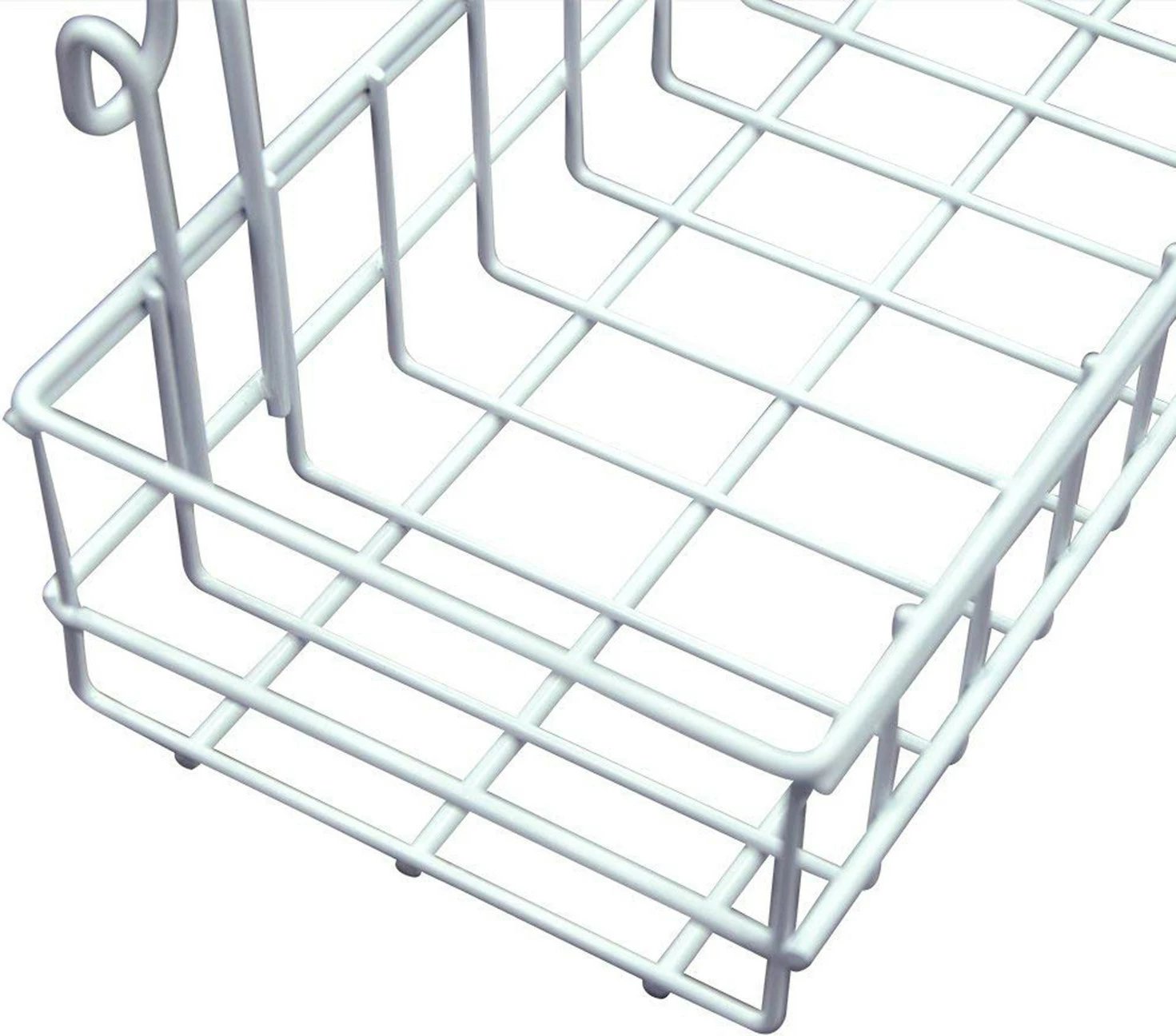 Aksesor dekorativ metalik për mur Wallity, WR012, ngjyrë e bardhë