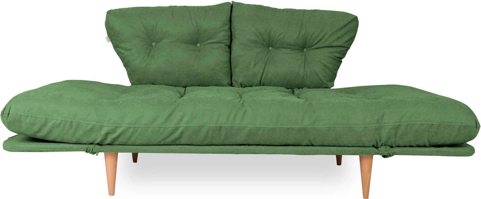 Krevat-sofá 3 vende, Nina Daybed, ngjyrë e gjelbër, GR106