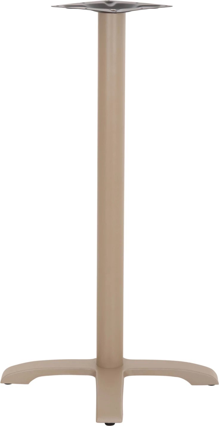 Baza për tavolinë bari, metal/hekuri i derdhur, ngjyrë kapuçino, FH417.25, 62x62x108cm