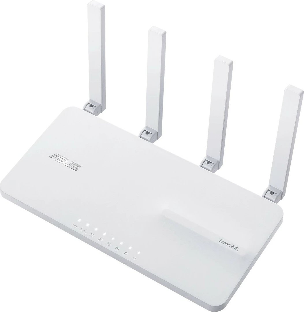 Router Asus EBR63 ExpertWiFi AX3000, i bardhë