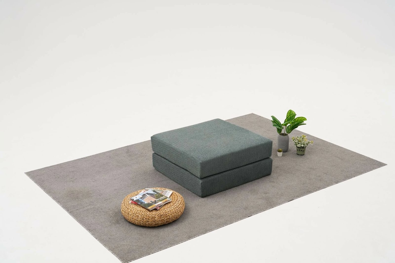 Puf Atelier del Sofa, Comfort, ngjyrë e gjelbër