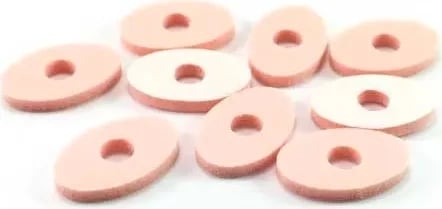 Unaza të vogla ovale për kallot SCHURZ, 9 copë, unisex