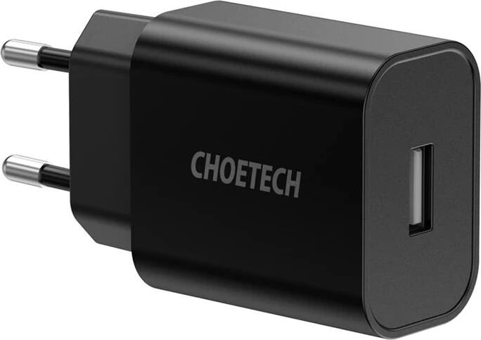 Karikues rrjeti Choetech Q5002-EU, 12W, USB-A, zi