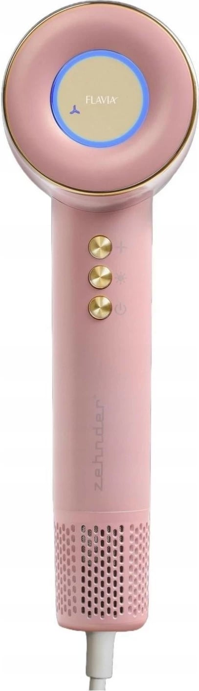 Tharëse flokësh Zehnder Flavia S1000R, 1600W, rozë