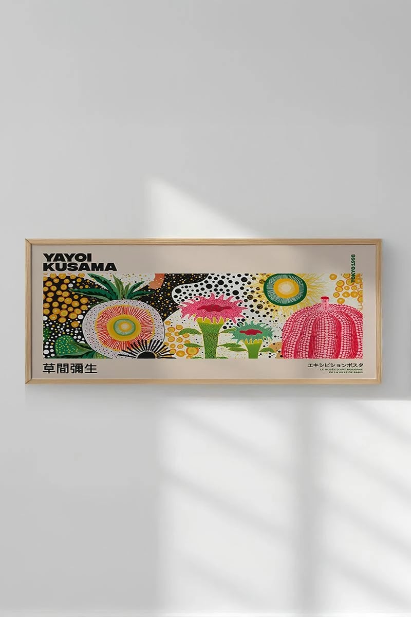 Pikturë dekorative me kornizë, Wallity, Artsmdfyty6-3370, shumëngjyrëshe, 33x70cm