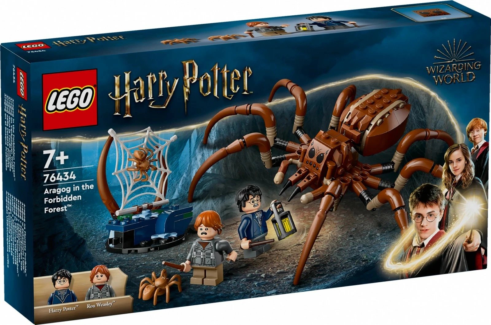Set LEGO Harry Potter 76434 Aragog in the Forbidden Forest, 195 pjesë