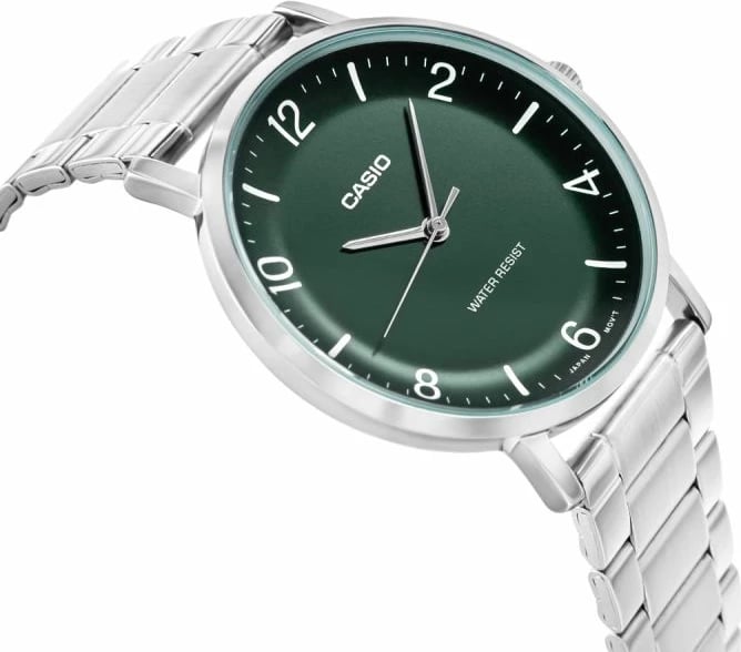 Orë dore për meshkuj CASIO, argjendtë