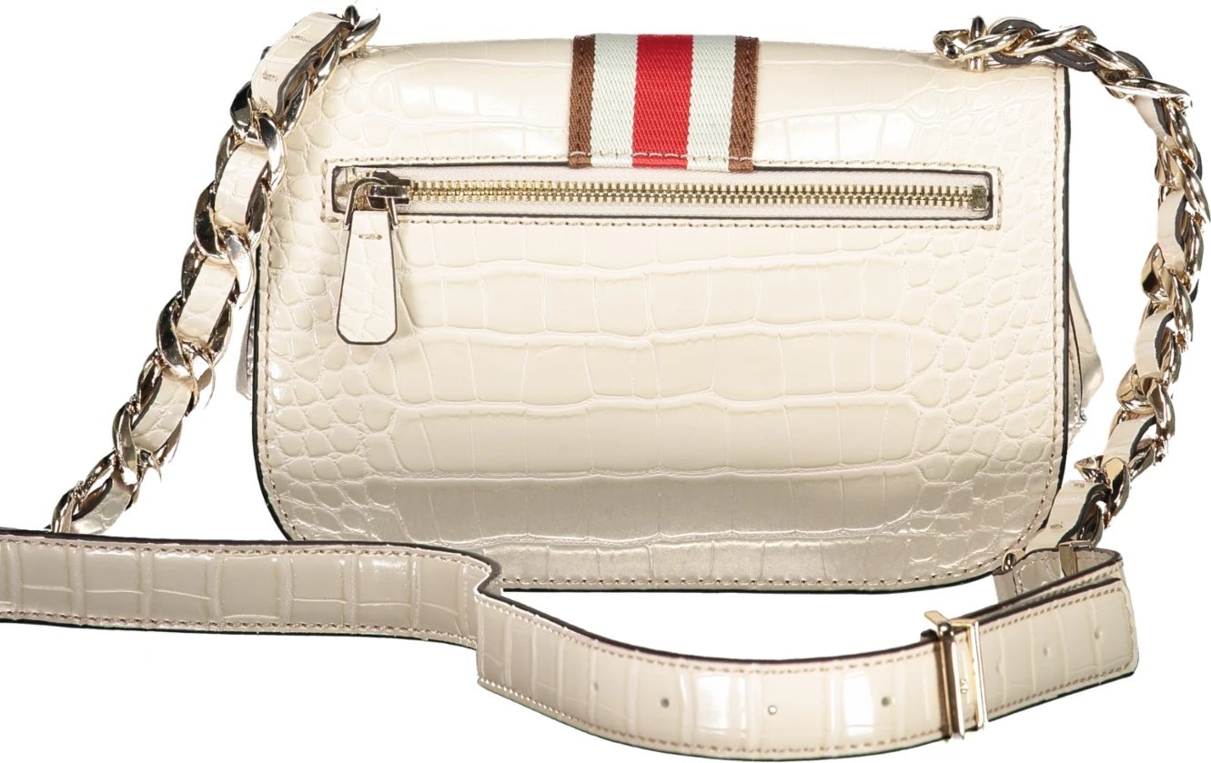Çantë femra GUESS JEANS Nelka, beige