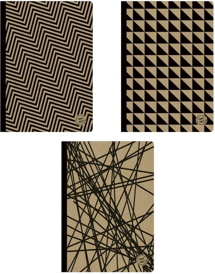 Fletore fleksibile NEXT eco 360°, 17x25cm, 192 faqe, 2 lëndë