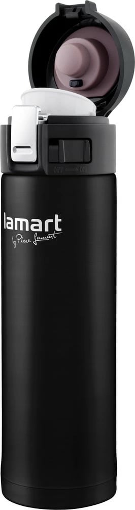 Termos Lamart LT4045, 420 ml, e zezë