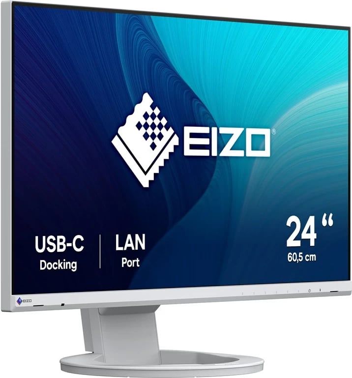 Monitor EIZO FlexScan EV2490-WT, 23.8", Full HD, IPS, Bardhë