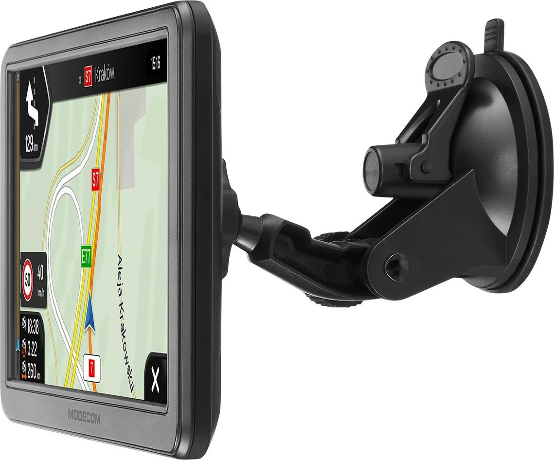 Navigacion GPS për veturë/kamion MODECOM FreeWAY CX 7.0 iGO, 7" TFT, 8GB, 256MB RAM, microSD, Evropë, përditësim 1‑vjeçar