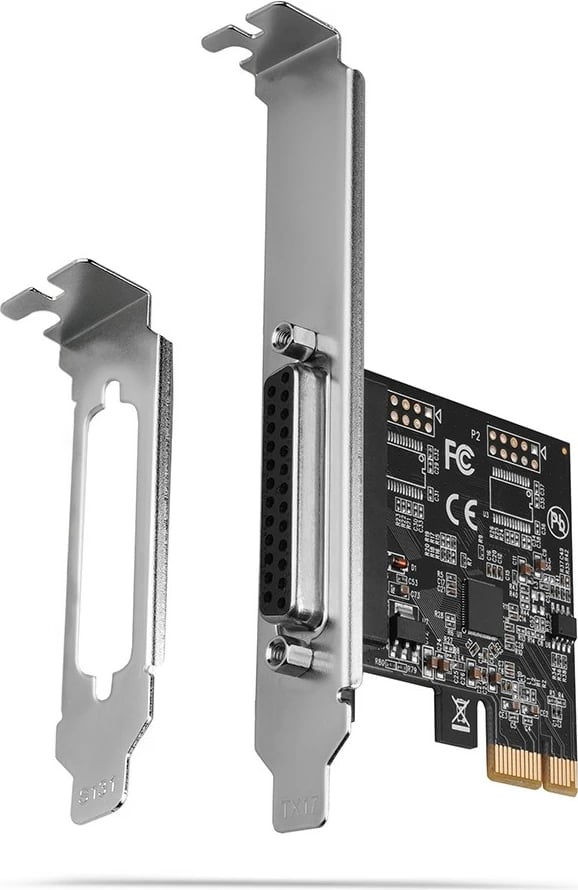 Kartë zgjerimi AXAGON PCEA-P1N, 1x LPT paralel, PCIe, me set standard & low profile