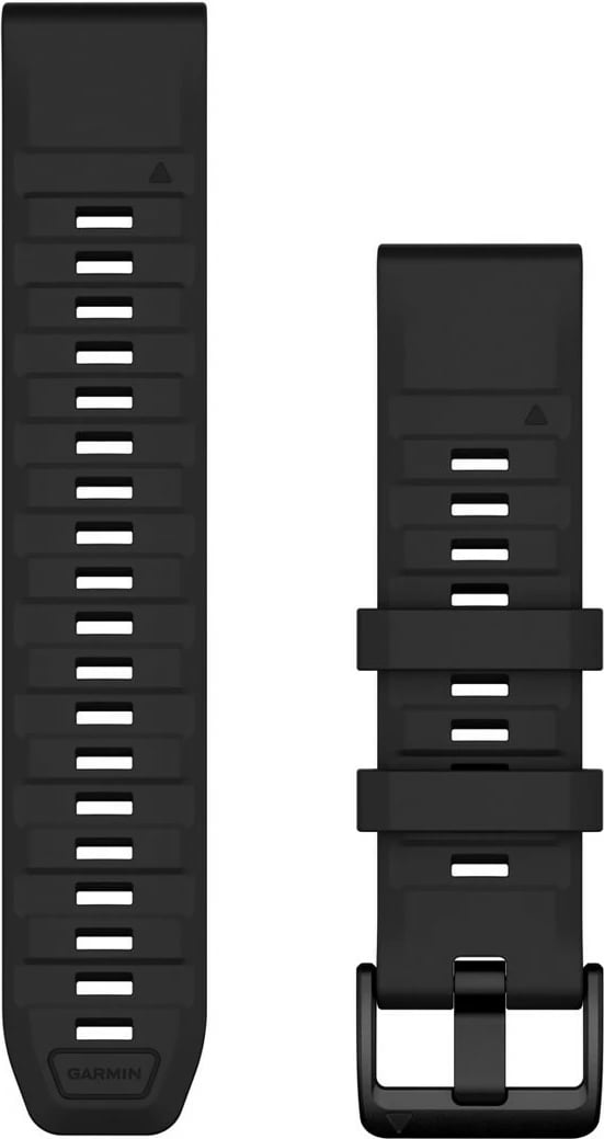 Rrip silikoni Garmin QuickFit për smartwatch, 22mm, i zi