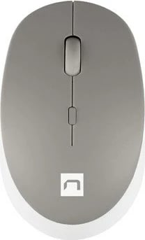 Maus Natec, wireless, i bardhë/hiri 