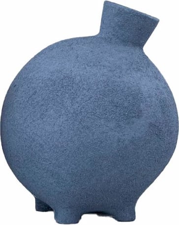 Vazo GRECO, alumin, blu, 20x20x24cm