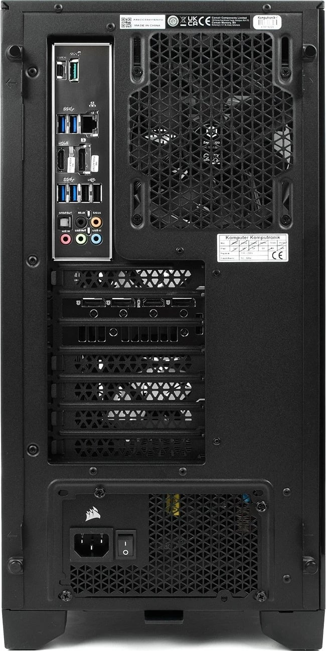 Kompjuter Infinity Ultimate R750, Ryzen 7, RTX 4070 Super, 64GB RAM Memorje, 2TB+4TB, e zezë