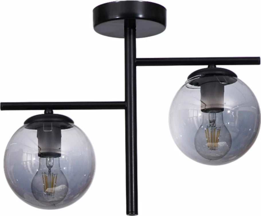 Llambë tavani Opviq, gri dhe e zezë, 9008-1 Llambë tavani Opviq, gri dhe e zezë, 9008-1