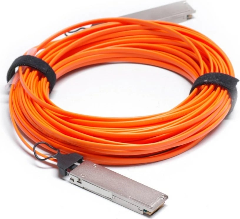 Kabllo optike aktive Cisco 100GBASE QSFP+, 5m, 100 Gbit/s, portokalli