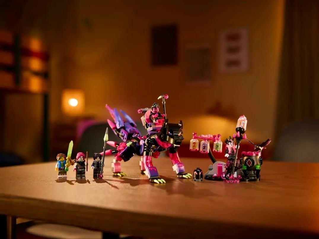 Set LEGO DREAMZzz 71483 Nightmares Creatures Neverknow, 457 pjesë